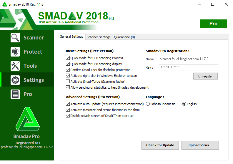Smadav Pro 2020 Keygen Free Download