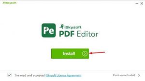 iSkysoft PDF Editor Pro 6.3.32782 Crack Free Download