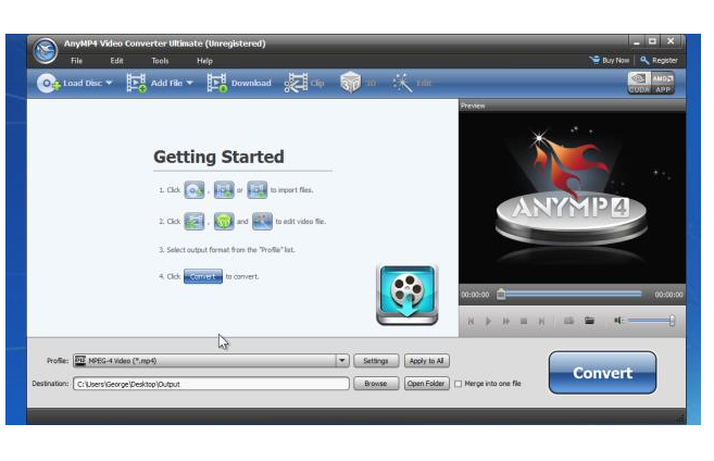 AnyMP4 Video Converter Ultimate 7.2.38 Crack Free Download