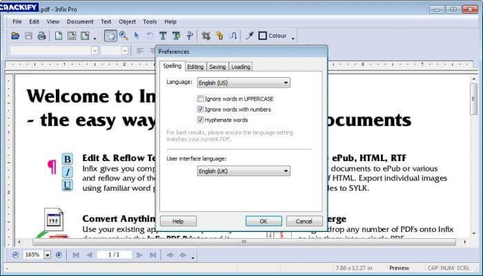 Infix PDF Editor 7.3.3 Crack Free Download