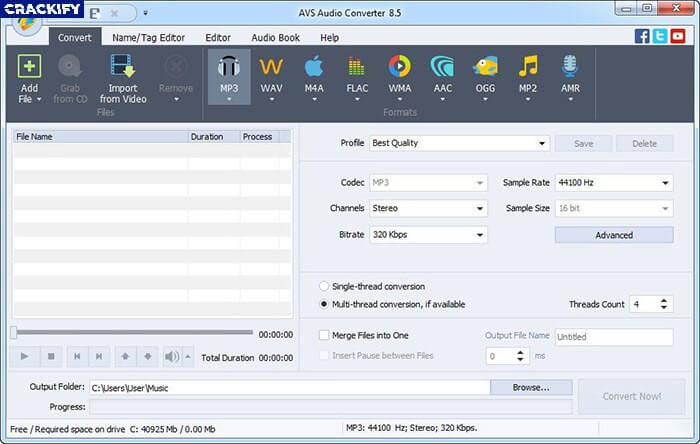 AVS Audio Converter 9 Crack Free Download